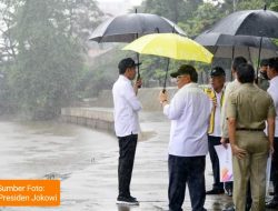 Target selesai 2024, Presiden Jokowi tinjau normalisasi Kali Ciliwung