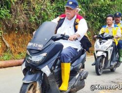 Ke Lokasi Bencana Natuna, Menteri PUPR Basuki Kebut Rehabilitasi – Rekonstruksi Pascabencana
