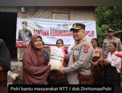 Polri Salurkan 50 Ton Beras ke Ende dan Maumere, NTT