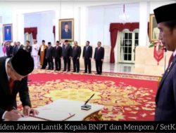 Resmi Dilantik, Komjen Pol. Rycko Amelza Dahniel Jadi Kepala BNPT, Ario Bimo Nandito Ariotedjo Menpora