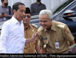Kian “Mesra”, di Boyolali Ganjar Semobil dengan Presiden Jokowi