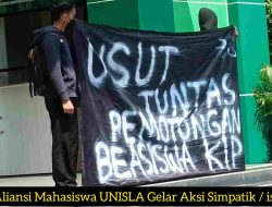 Kampus Darurat Hukum, Aliansi Mahasiswa UNISLA Minta Kejaksaan Tinggi Turun Tangan