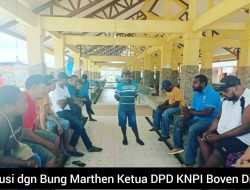 KNPI Boven Digoel Menyikapi Perjudian di Tanah Merah