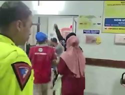 Aparat Polres Majalengka Kawal Seorang Pemudik akan Melahirkan, dari Rest Area ke RS