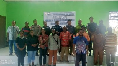 Sosialisasi Pendidikan Politik, Etika Budaya Politik Dan Pengawasan Pemilu Bagi Masyarakat di Distrik Mindiptana Kabupaten Boven Digoel Tahun 2023