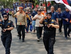 Nasdem Kota Malang Turut Meriahkan Kirab Budaya dalam Pawai Pemilu Damai