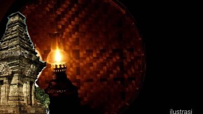 Relief di Candi Penataran Ungkap Alat Penerang Malam Abad 14