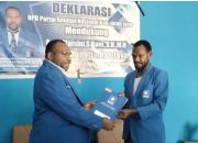 Aner Maisini Terima Rekomendasi DPP PAN Jadi Bacalon Bupati Intan Jaya