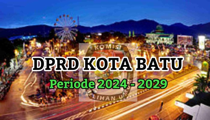 Jumlah 30 Kursi, Ini Daftar Anggota DPRD Kota Batu Periode 2024-2029
