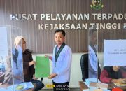 HMI Laporkan Pelaksana Pembangunan Bendung Cimoyan ke Polda dan Kejati Banten