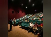 Koordinator Presidium MD KAHMI Jakut Nobar Film Lafran Pahlawan Nasional Bersama Kader dan Alumni HmI Se-Jakut
