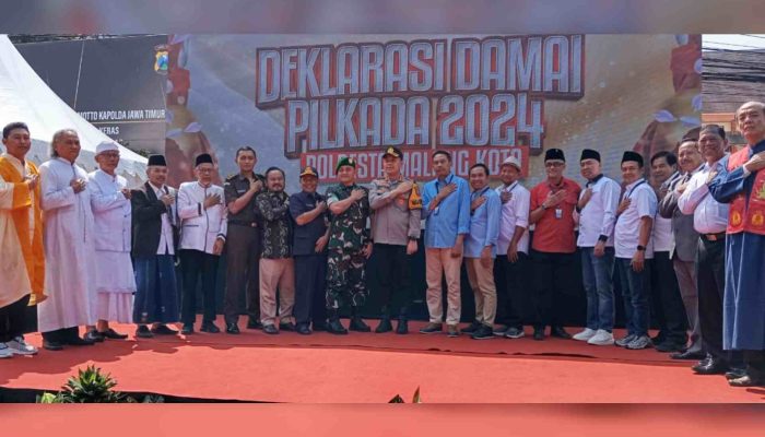 Paslon ABADI ikuti Deklarasi Damai dan Doa Lintas Agama