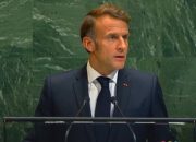 Presiden Emmanuel Macron tegaskan Prancis mengakui negara Palestina