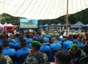 Semarak Nobar HUT ke-80 TNI, Warga Malang Ikut Rasakan Kebanggaan Lewat Layar di Rampal