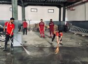 Semangat Gotong Royong Warnai Persiapan Pembangunan Ruang Makan Baru The Alana Hotel Malang